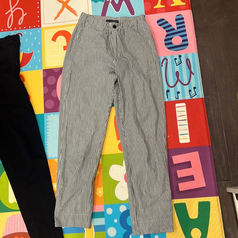 Pin stripe dress pants